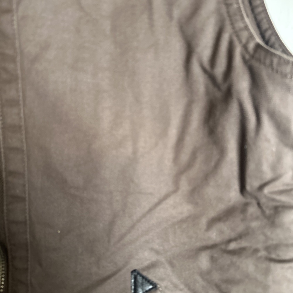 Jolt Fleece Lined Vest Brown Sz S - Picture 2 of 6